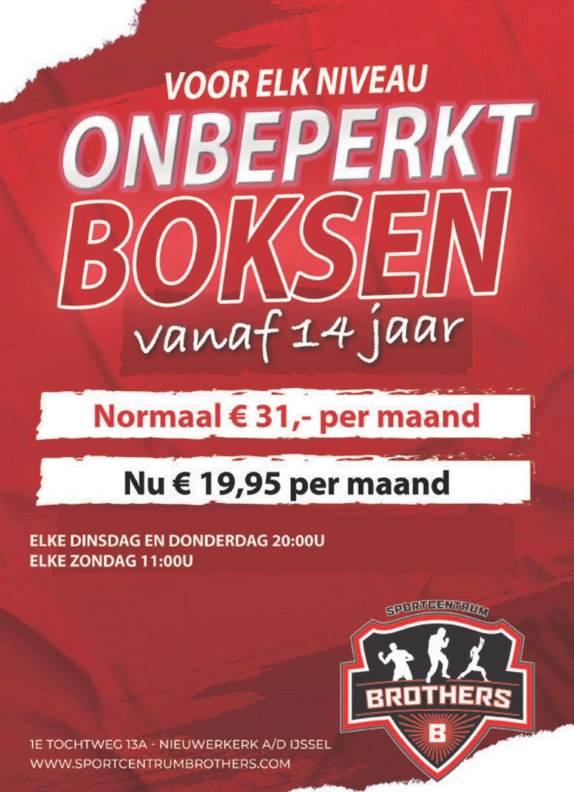 Actie Onbeperkt Boksen