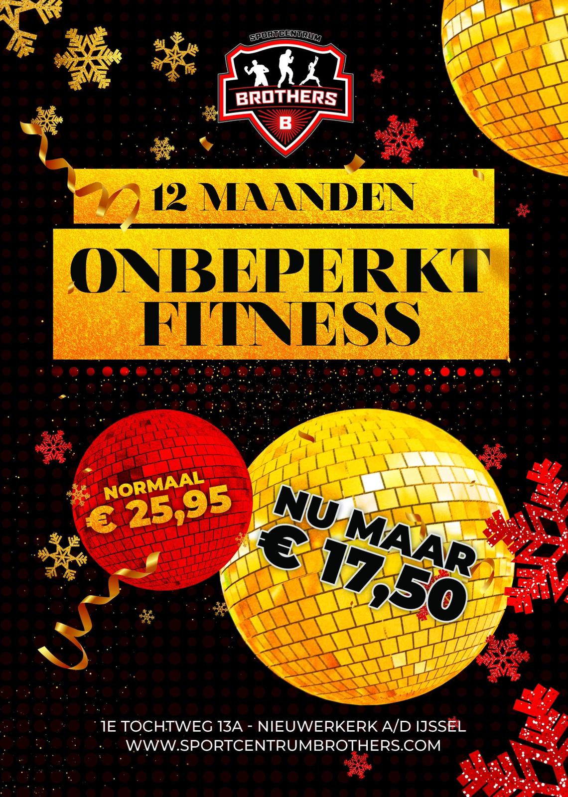 Actie Onbeperkt Fitness 2023